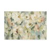 Trademark Fine Art Silvia Vassileva 'Expressive Pale Floral' Canvas Art, 12x19 WAP11985-C1219GG